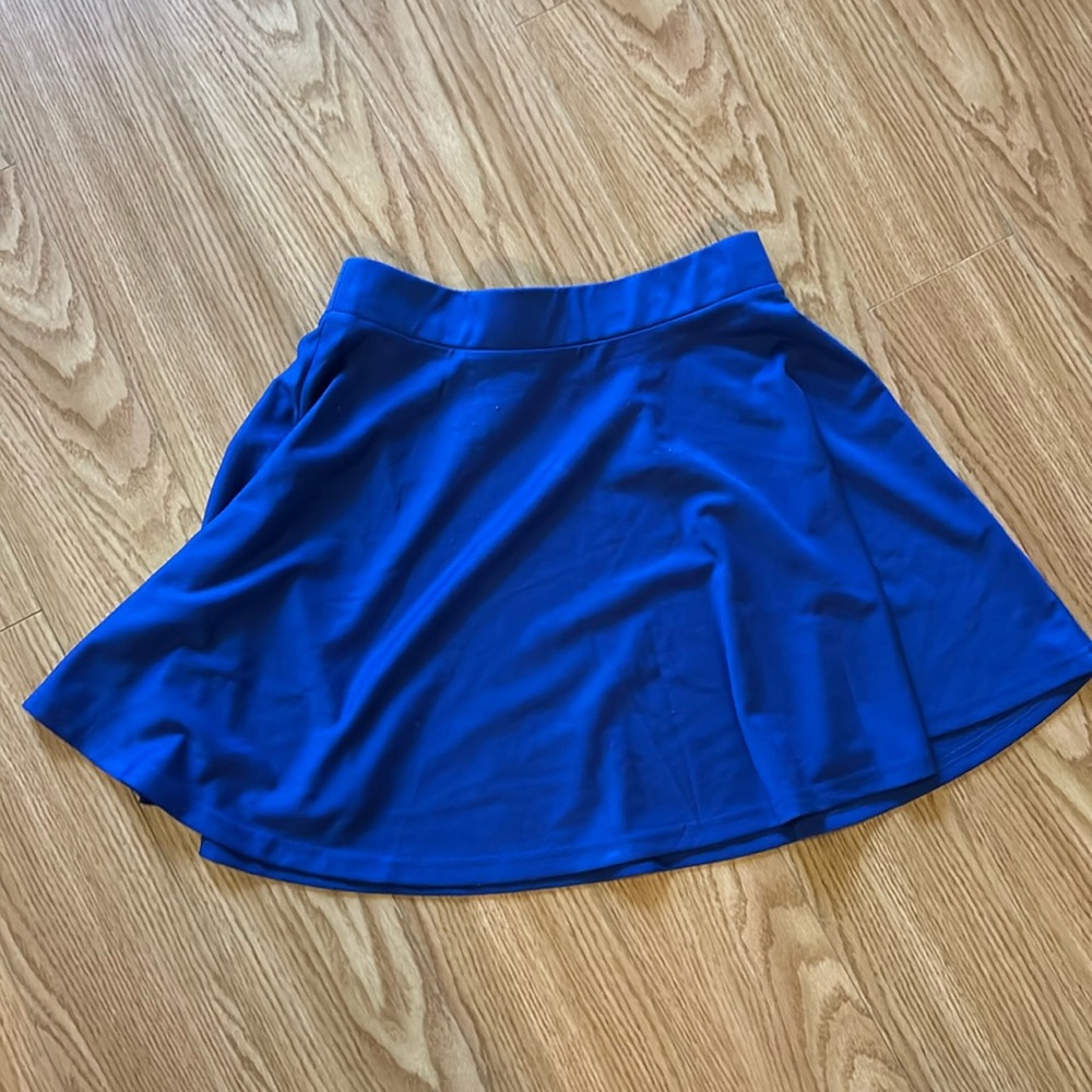 Royal Blue Skirt